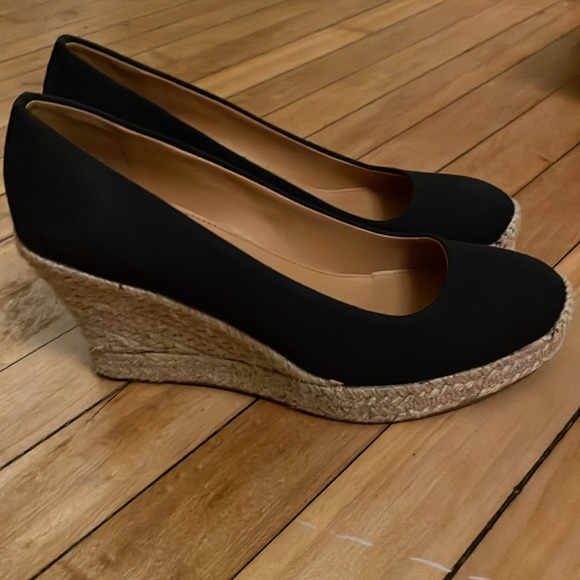 NWOT Black Espadrilles Size 7 J by J Crew - Picture 3 of 4